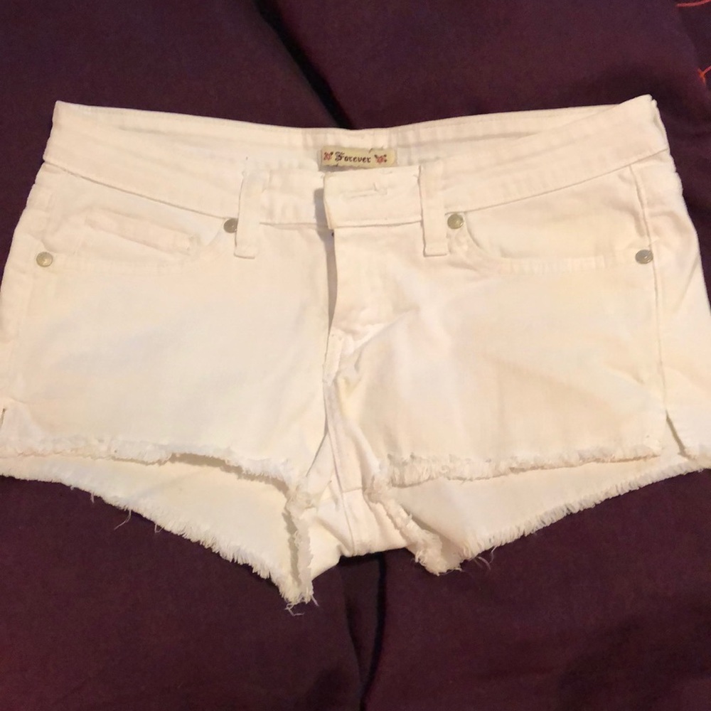 White shorts